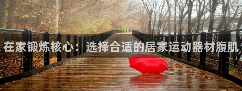 凯捷体育神州：在家锻炼核心：选择合适的居家运动器材腹肌