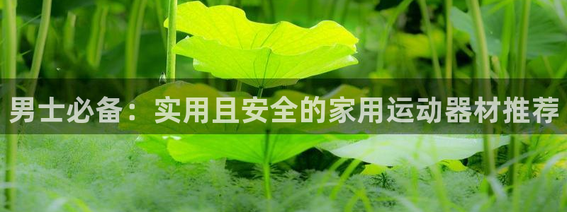 凯捷体育招商电话地址：男士必备：实用且安全的家用运动